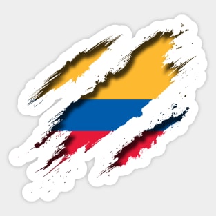 Colombia Shredding Sticker